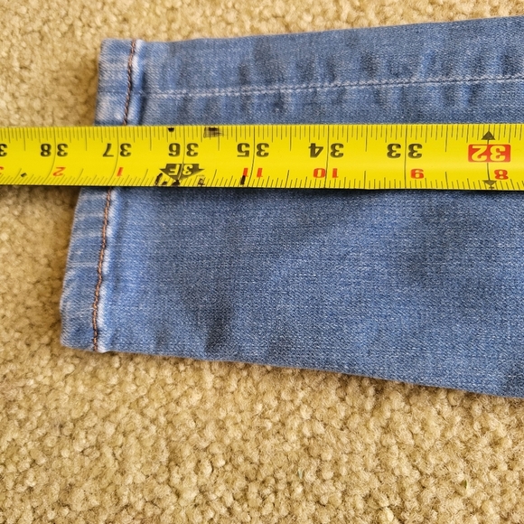 REFORMATION Blue High-Waisted Skinny Jeans - Picture 6 of 9